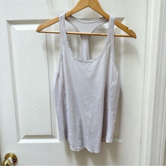 Lululemon white racer back tank top 6 - Picture 1 of 8